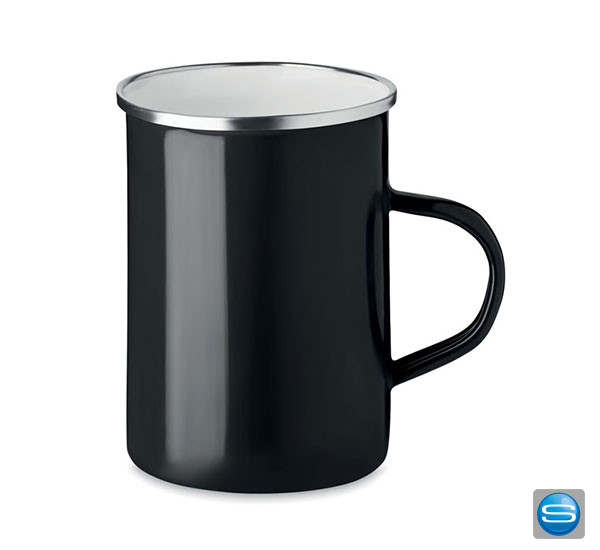 Metall-Becher mit Ihrem Logo veredelt