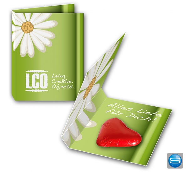 Praline bedrucken mit Ihrem Logo