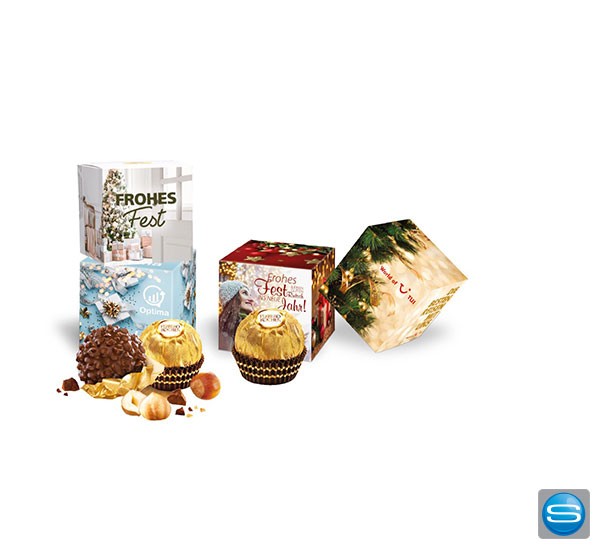 Ferrero Rocher 1er im bedruckbaren Würfel