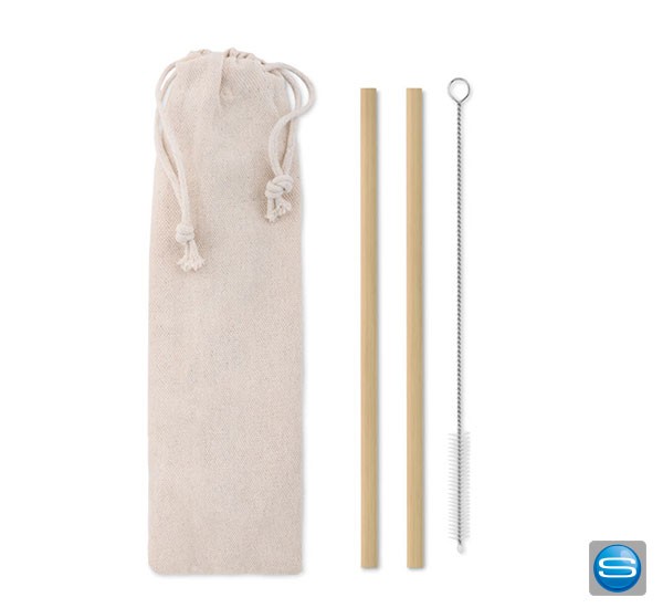 Bambus-Trinkhalme mit Ihrem Logo bedrucken