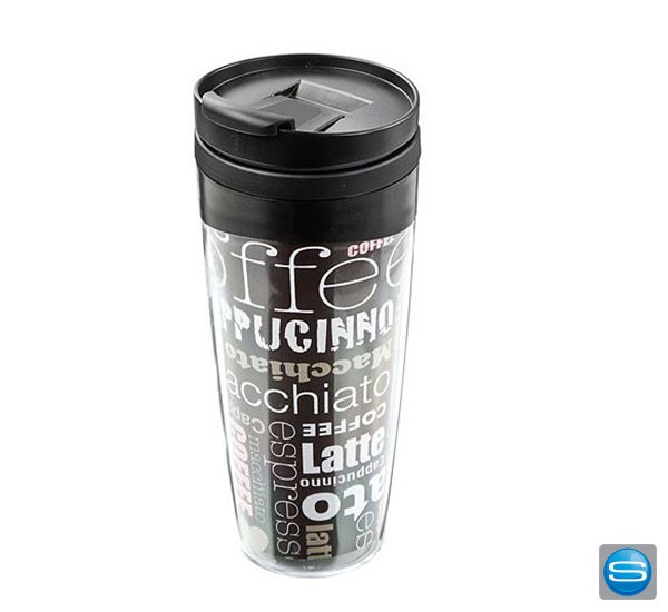 Isolierbecher mit persönlicher Werbung