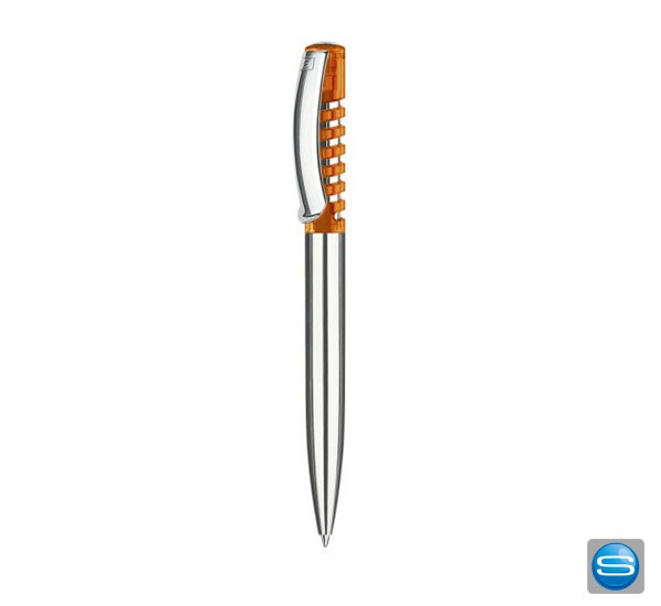 Metallkugelschreiber NEW SPRING CHROME CLEAR