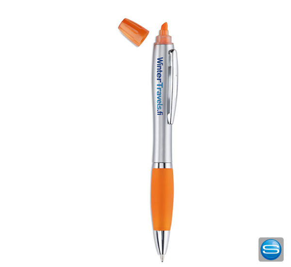 2in1 Kugelschreiber und Marker mit Ihrem Logo