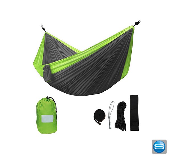 Reise-Hängematte als Give Away mit eigenem Logo Label