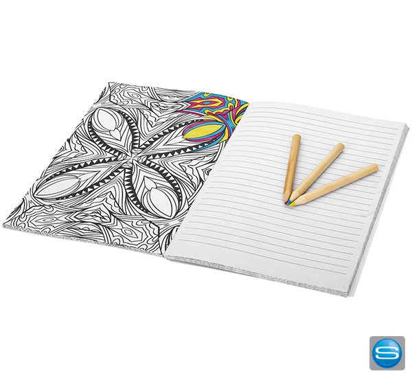 Malbuch für Erwachsene als Werbegeschenk bedrucken