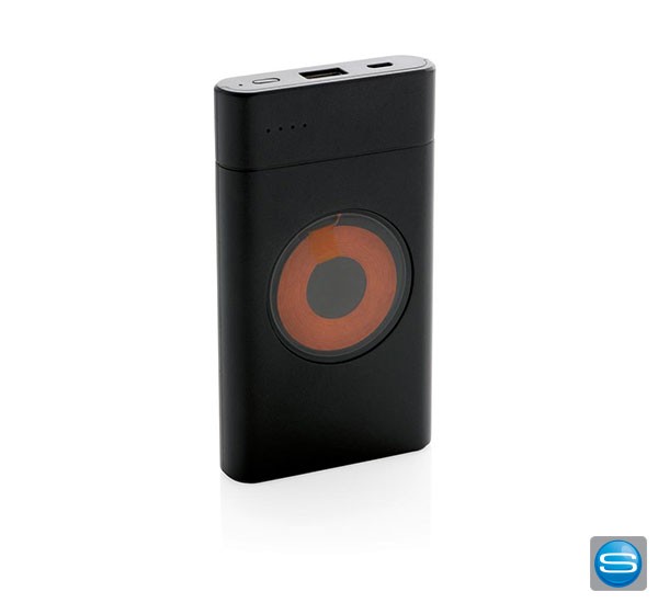 Wireless Charging Powerbank als Werbeartikel