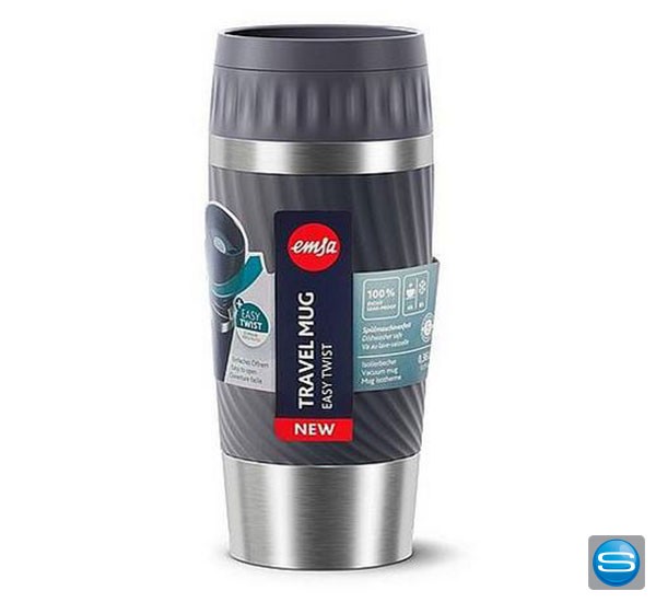 emsa Easy Twist Thermobecher mit Ihrem Logo gravieren
