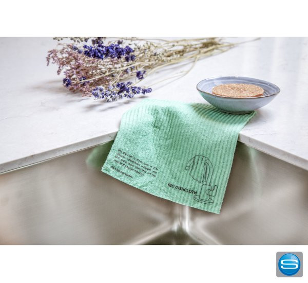 Bio-Spültuch als Werbeartikel