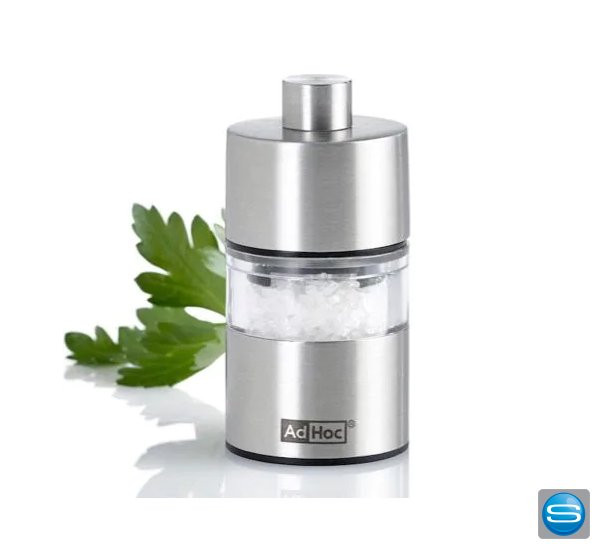 AdHoc Mini Pfeffer- oder Salzmühle Minimill mit Ihrem Logo