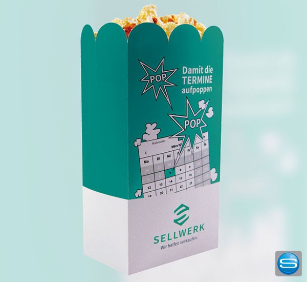Popcorntüten individuell bedrucken ab 100 Stück