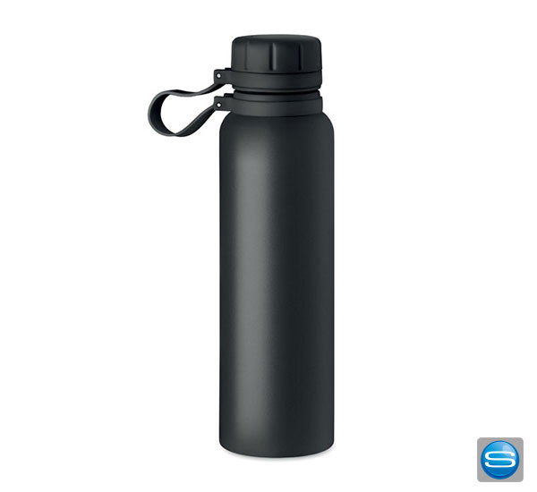 Doppelwandige Isolierflasche mit Ihrem Firmenzeichen bedruckt