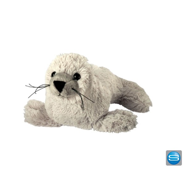 Stofftier Seehund mit Ihrem Logo