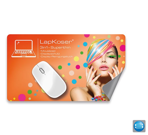 3in1 Notebookpad mit Werbeanbringung