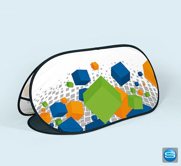 Pop Out Banner - Selbstentfaltende Werbefläche