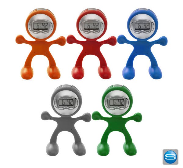 Wecker Tischuhr in Form eines Männchens