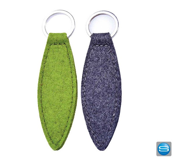 Filz Schlüsselanhänger mit Ihrer Werbung