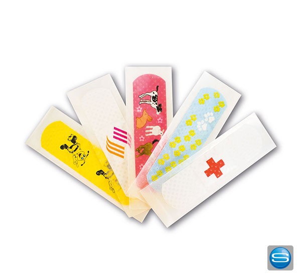 Pflaster mit Ihrem Logo bedruckt