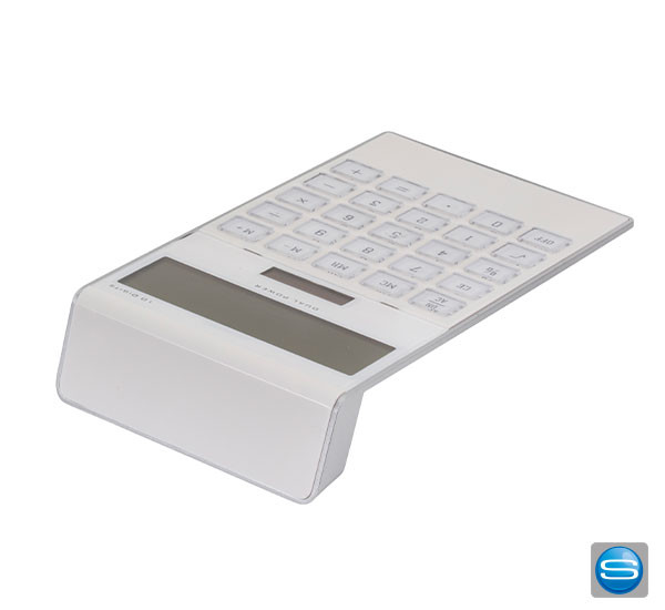 Tischrechner mit Dual-Power als Werbeartikel