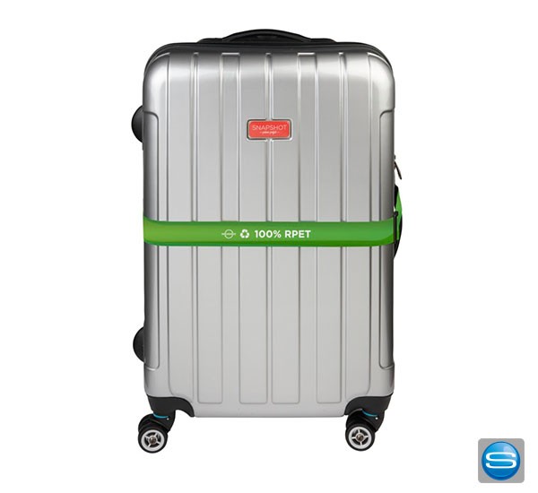 Koffergurt aus recyceltem PET bedrucken lassen