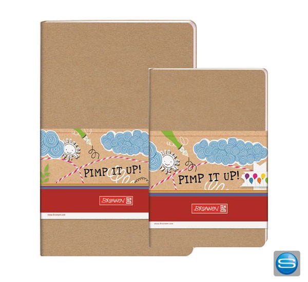 Notizheft kariert als Werbegeschenk in A5 oder A6