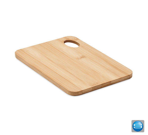 Schneidebrett aus Bambus mit Ihrem Firmenlogo graviert