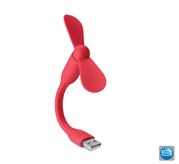 Bunter Ventilator als persönliches Werbegeschenk