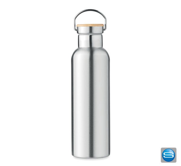 Gravierbare Isolierflasche als Werbeartikel