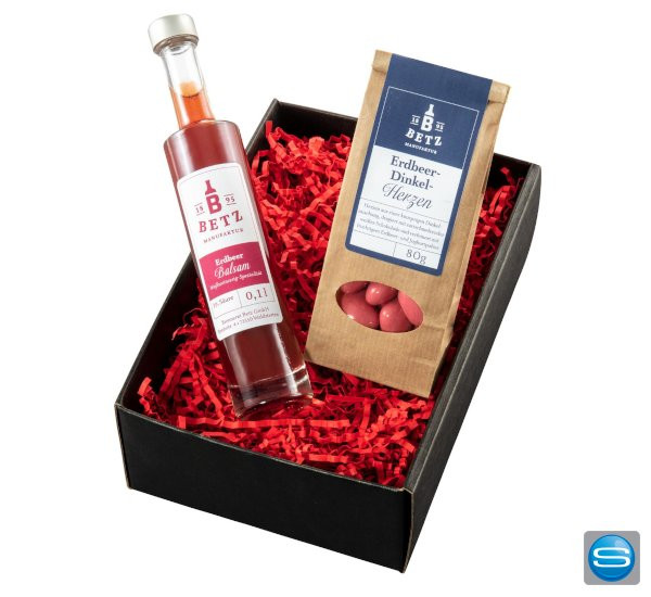 Präsent-Set "Erdbeere" mit Ihrem Logo