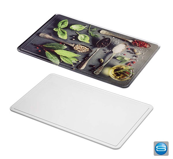 Schneidbrett aus Kunststoff mit Ihrem Logo bedrucken