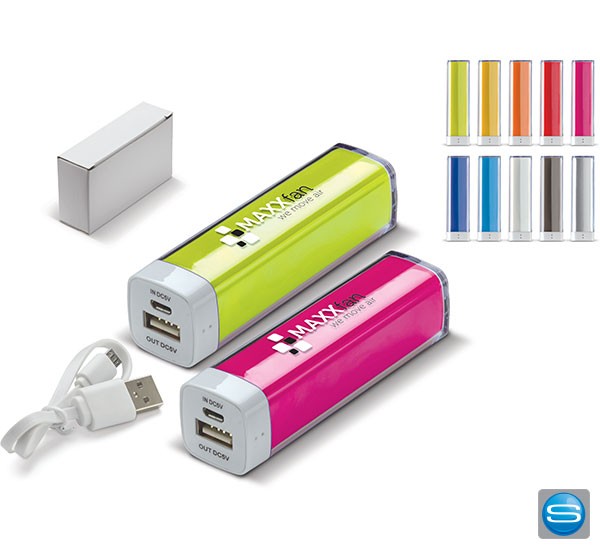Preiswerte Powerbank in vielen Farben