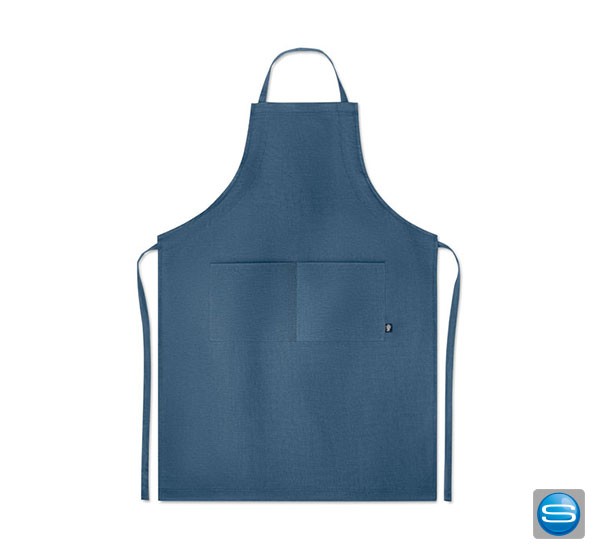 Küchenschürze aus Hanf mit Logo bedrucken