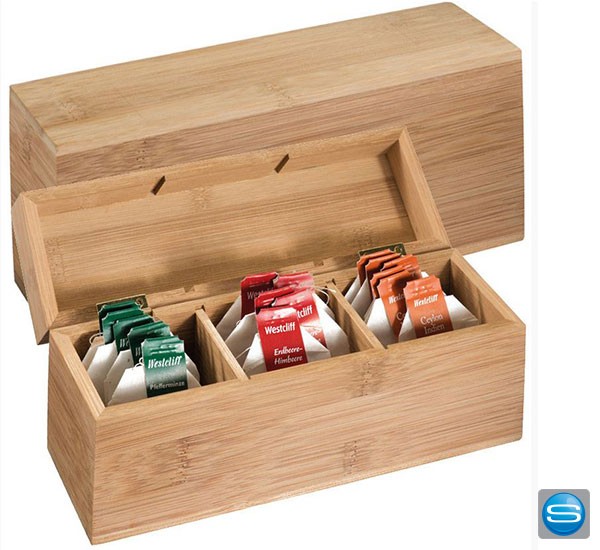 Tee-Box mit Ihren Logo als Lasergravur