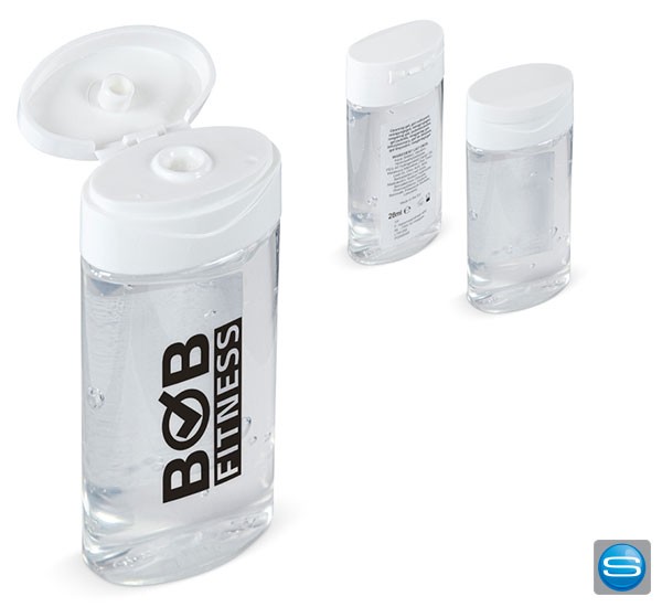 Reinigungsgel für die Hände mit Logo bedrucken