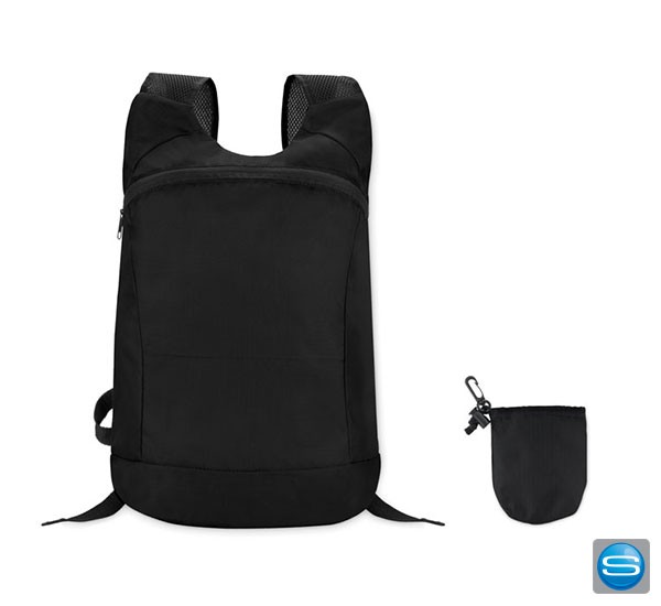 Faltbarer Rucksack als individuelles Werbegeschenk