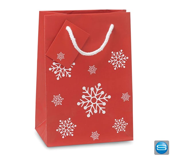 Kleine Weihnachtstüte aus Papier