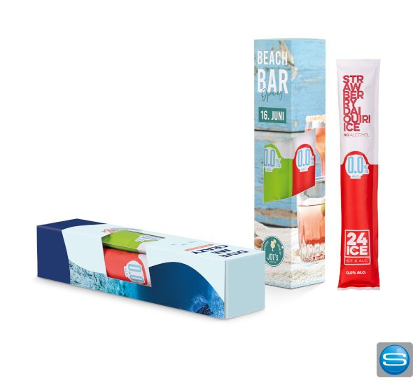 Mocktail Ice Cocktail Eis als Werbegeschenk