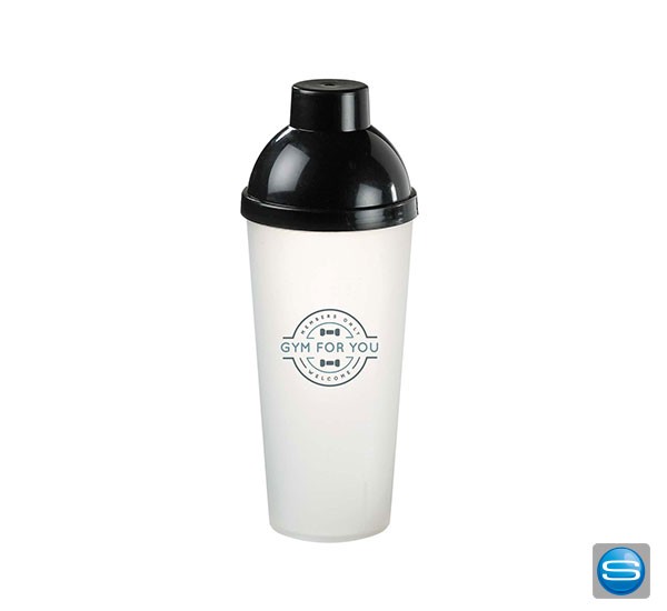 Kunststoff Shaker als Werbegeschenk