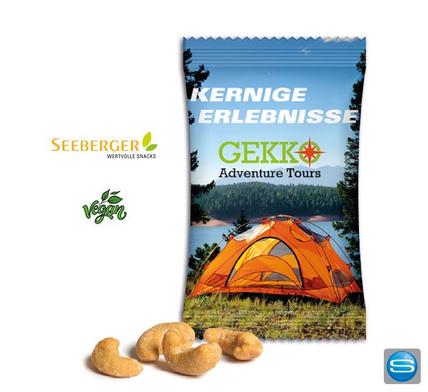 Seeberger Cashew-Nüsse im Werbetütchen