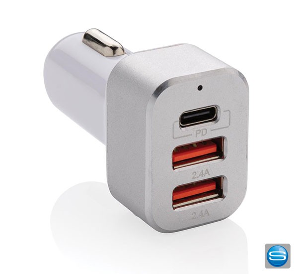 USB Auto Ladegerät mit superschnellem Power Delivery