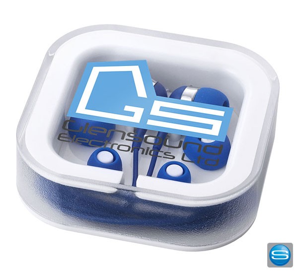 Kopfhörer mit Mikrofon als Werbegeschenk