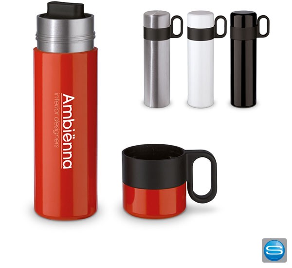 Isolierflasche 500ml mit Ihrem Logo veredeln