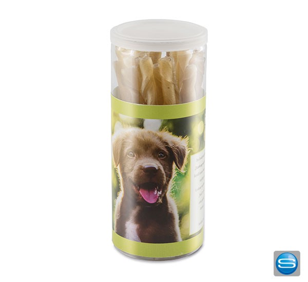 Hunde Kaurollen Dose individuell bedrucken