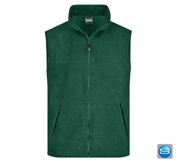 Schicke Fleeceweste mit Ihrem Logo besticken