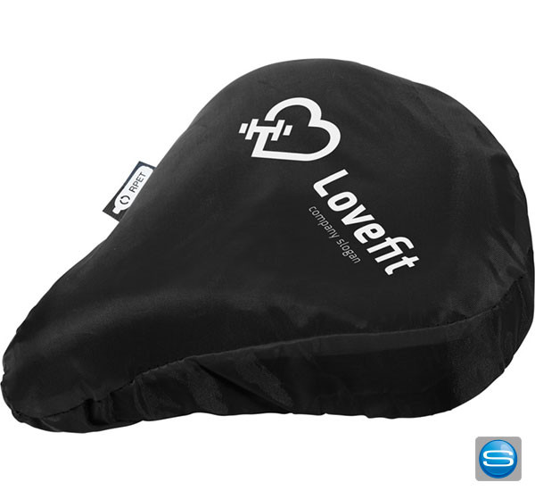 Fahrradsattelbezug aus recyceltem PET-Kunststoff mit Ihrem Logo bedrucken