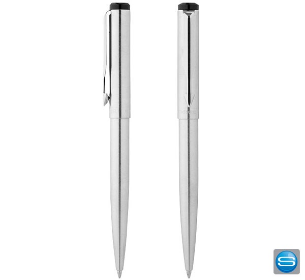 Parker Vector Kugelschreiber aus Edelstahl mit eigenem Logo