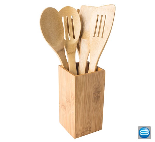 Küchenutensilienset mit Platz für Ihr Logo