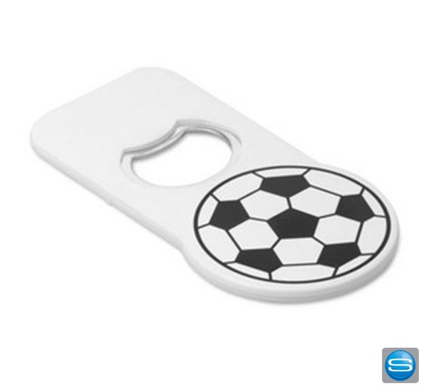 Flaschenöffner Fußball als Werbegeschenk