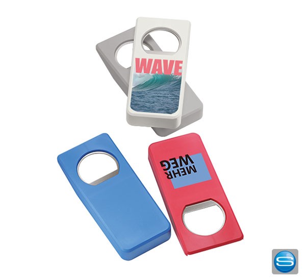 Recycelter Flaschenöffner als individueller Werbeartikel