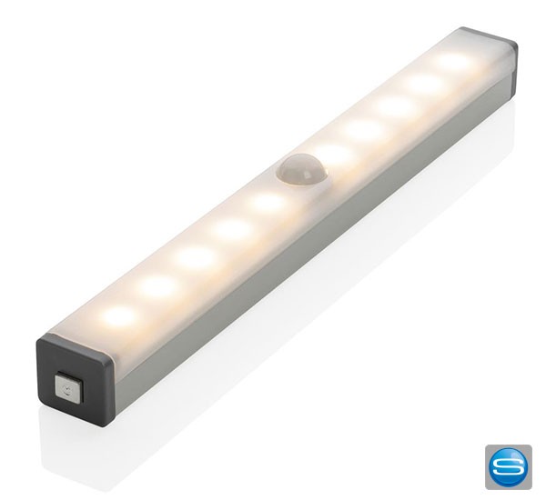 Wiederaufladbare LED Leiste mit Ihrem Logo, Medium