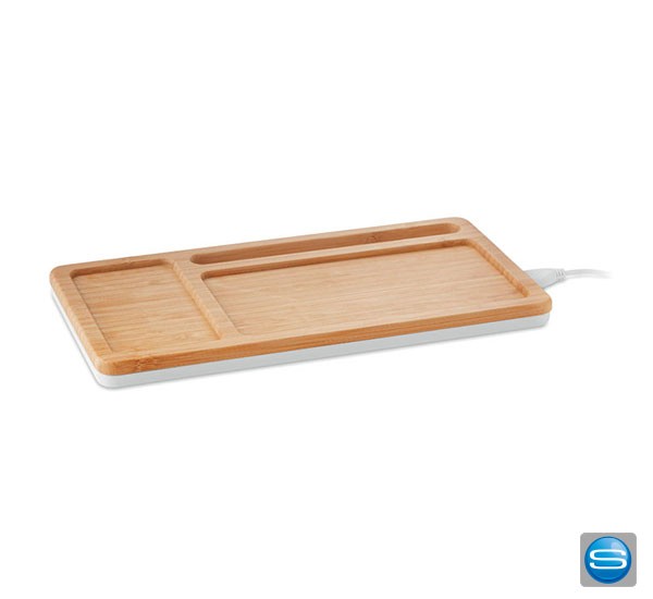 Organizer mit induktiver Ladestation als Give Away mit persönlichem Logodruck